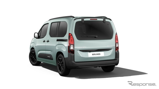 シトロエン・ベルランゴの特別色「アクア グリーン」（5人乗り）