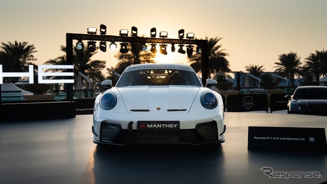 ポルシェ『911 GT3』現行型（992.2）向けのマンタイキット装着車