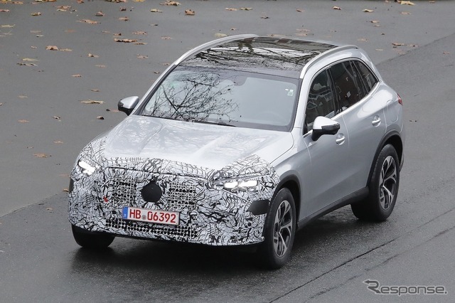 メルセデスベンツ GLC 改良新型のプロトタイプ