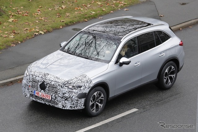 メルセデスベンツ GLC 改良新型のプロトタイプ