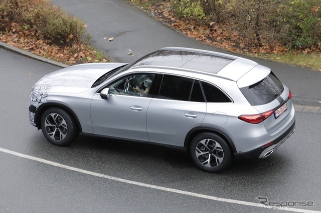 メルセデスベンツ GLC 改良新型のプロトタイプ