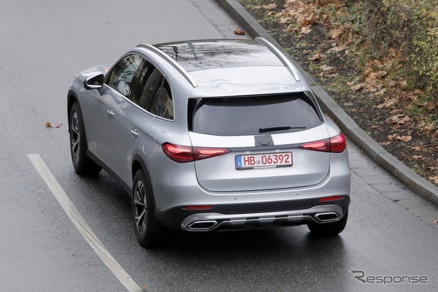 メルセデスベンツ GLC 改良新型のプロトタイプ