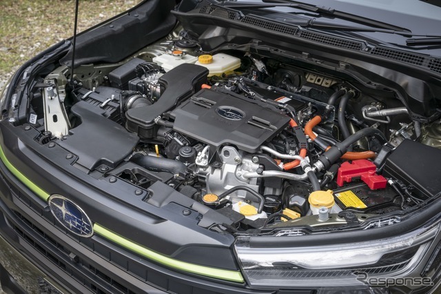 スバル フォレスターのストロングハイブリッドシステム