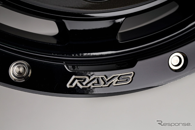 RAYS チームデイトナ D9 ブラック/ディスククリアスモーク