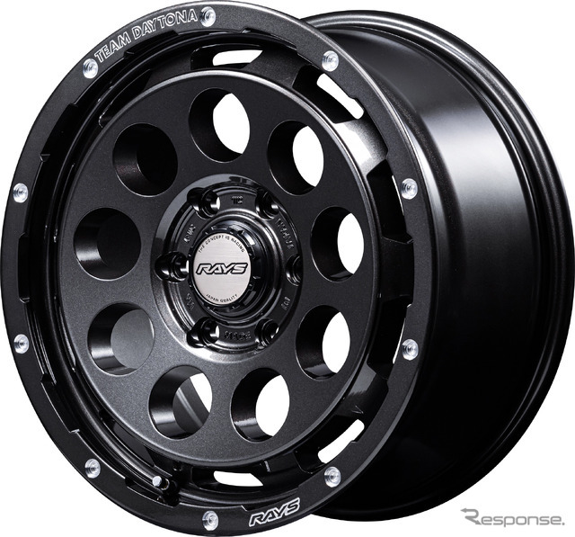 RAYS チームデイトナ D9 SPEC-M スーパーダークガンメタ