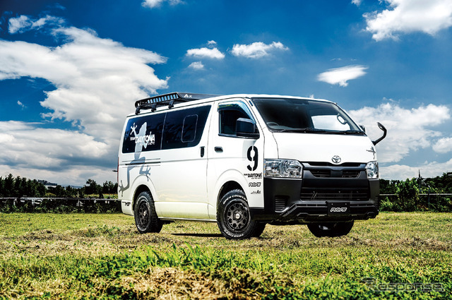 RAYS チームデイトナ M9+ SPEC-M × トヨタ ハイエース