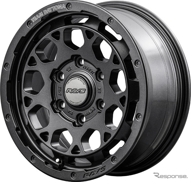 RAYS チームデイトナ M9+ SPEC-M セミグロススーパーダークガンメタ