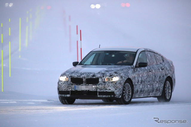 BMW 5シリーズ GT スクープ写真