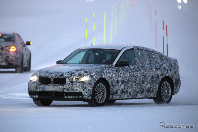 BMW 5シリーズ GT スクープ写真