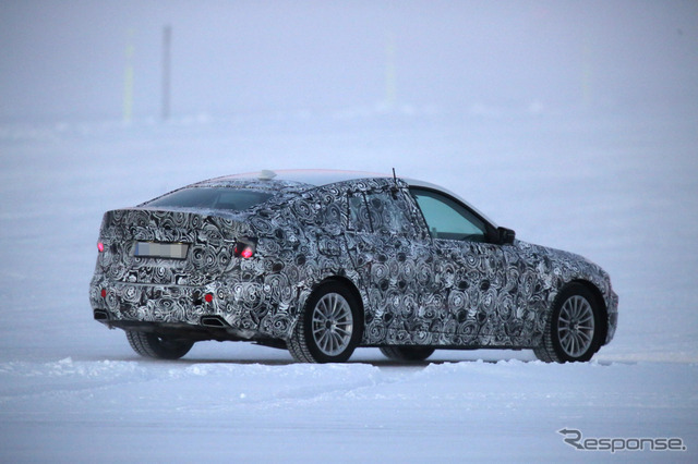 BMW 5シリーズ GT スクープ写真