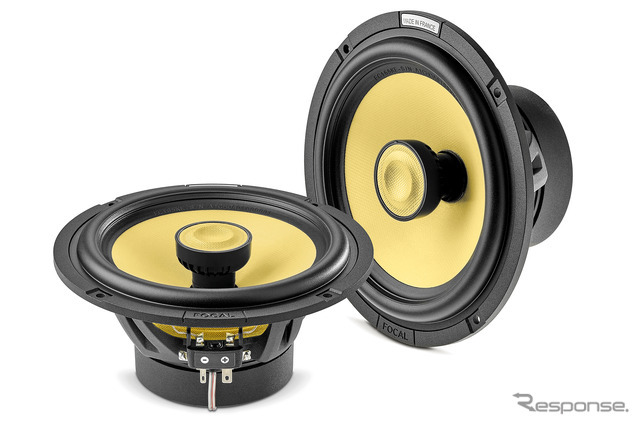 「コアキシャルスピーカー」の一例（フォーカル・EC 165 KE）。