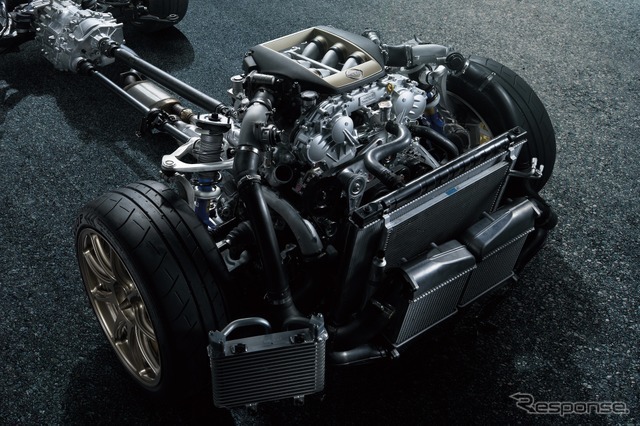 日産 GT-R（R35）に搭載されたVR38DETT型エンジン