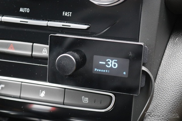 DSPにはリゾルトを用いるのもオーナーのこだわり。進化を続けるDSPには新しいモデルにメリットがあることを証明する音とした。