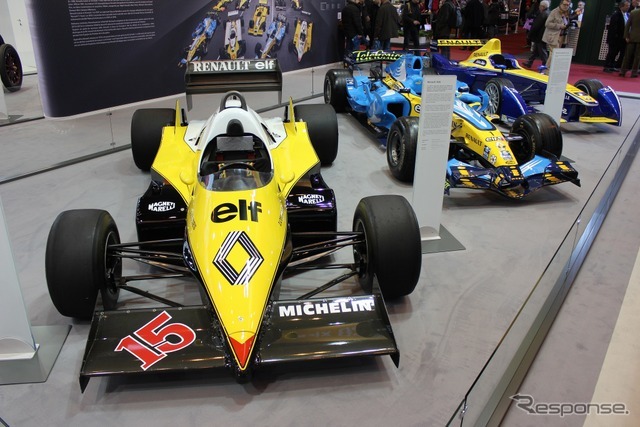 SALON RETRO MOBILE 2016 ルノーF1