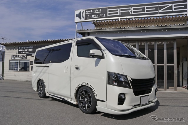car audio newcomer！  日産 NV350キャラバン（オーナー：梶井隆彦さん）　by　BREEZE　前編 画像