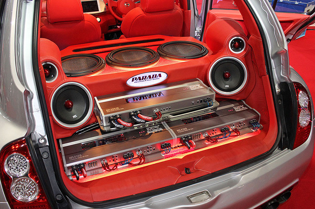 NISSAN・マーチ by custom & car Audio PARADA