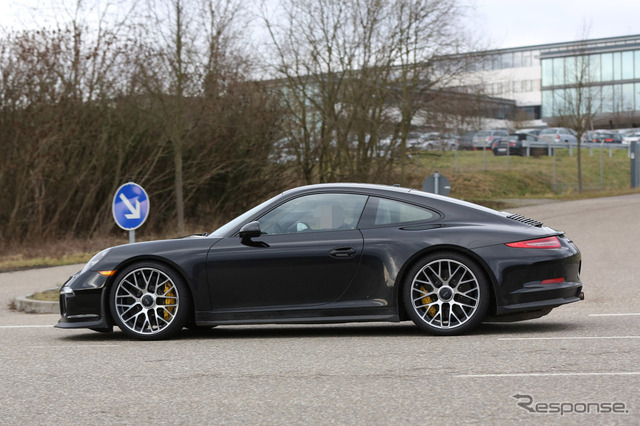 ポルシェ911R スクープ写真