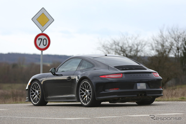 ポルシェ911R スクープ写真