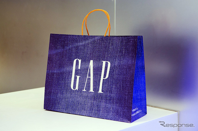 三戸なつめが登場したGap×ジェットスター「#空飛ぶデニム」イベント（東京・銀座、2月18日）