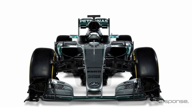 メルセデスの2016F1マシン『W07 Hybrid』