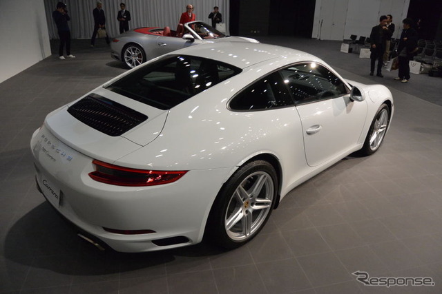 ポルシェ 911カレラ 改良新型 発表会