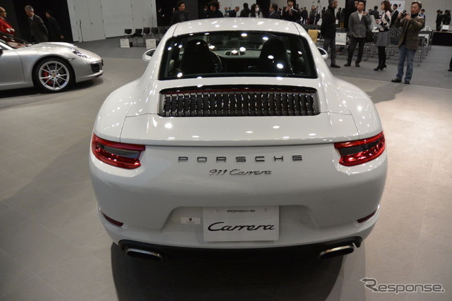 ポルシェ 911カレラ 改良新型 発表会