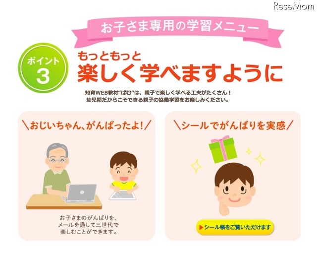 「ぱむ」のポイント