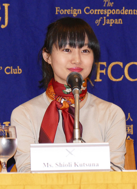 忽那汐里／『女が眠る時』日本外国特派員協会試写会