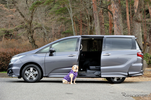 燃費は？乗心地は？ ホンダ オデッセイハイブリッド で鬼怒川へ…温泉宿で愛犬と過ごす