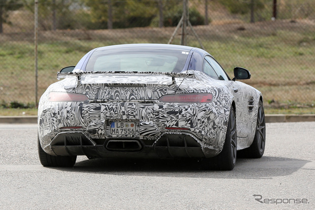 メルセデス AMG GT-Rスクープ写真