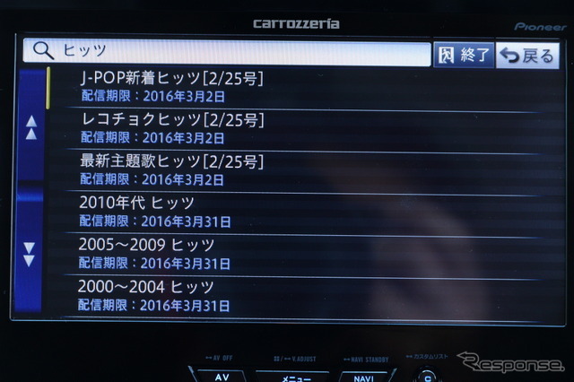 「ヒッツ」のチャンネル一覧。毎週更新される