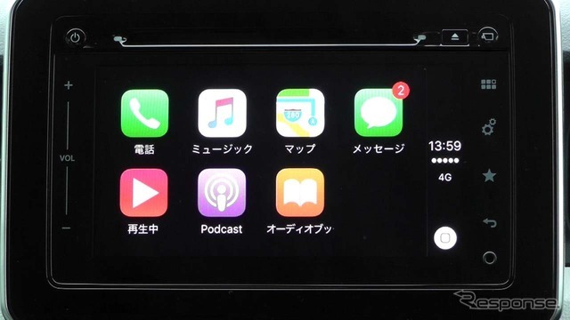 CaｒPlayモードのメイン画面