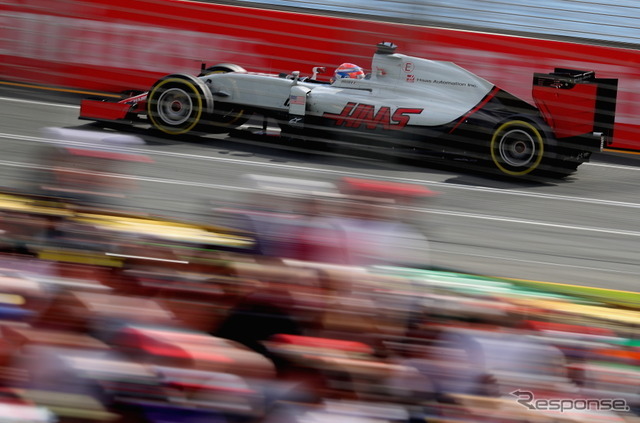 デビュー戦で6位入賞を果たしたハースF1チーム