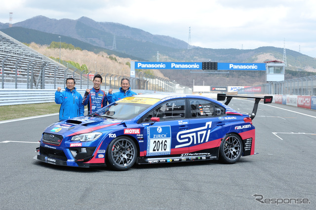 2016ニュルブルクリンク24時間に向けたスバル『WRX STI』のシェイクダウンテスト