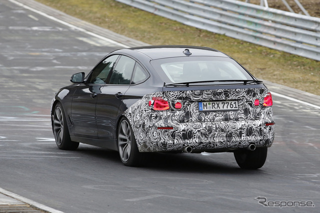 BMW 3シリーズグランツーリスモ スクープ写真