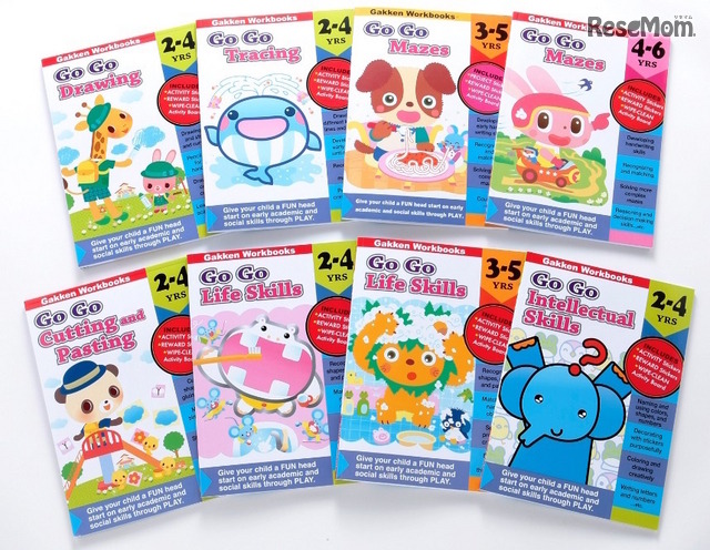 英語版「GakkenWorkbooks Go Go Series」