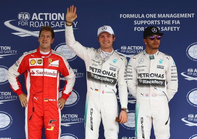 F1メキシコGP予選はニコ・ロズベルグがポールポジションを獲得