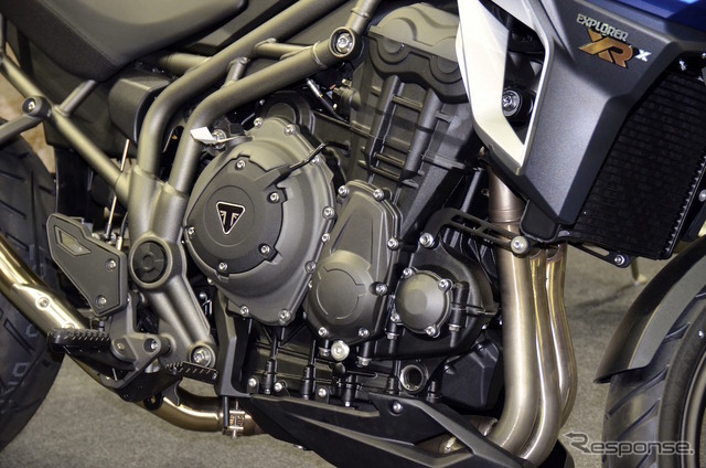 フルモデルチェンジしたトライアンフTIGER EXPLORER XRX。