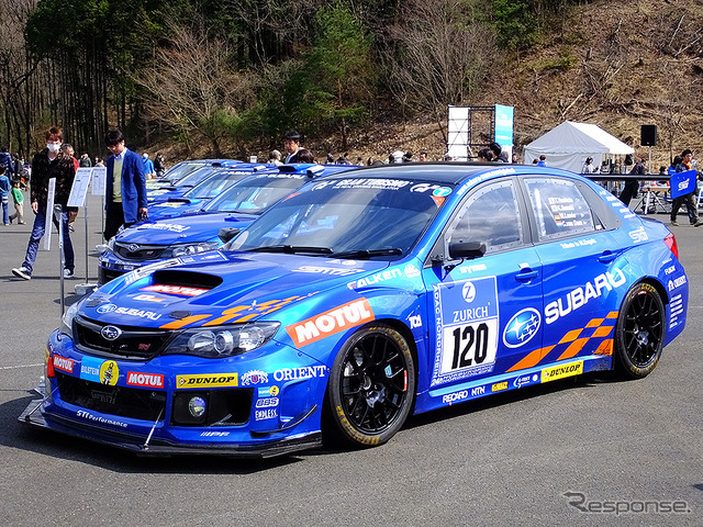 スバルWRX STI NBR CHALLENG 2013［2013年］（3月27日、スバルファンミーティング、栃木県佐野市・スバル研究実験センター）