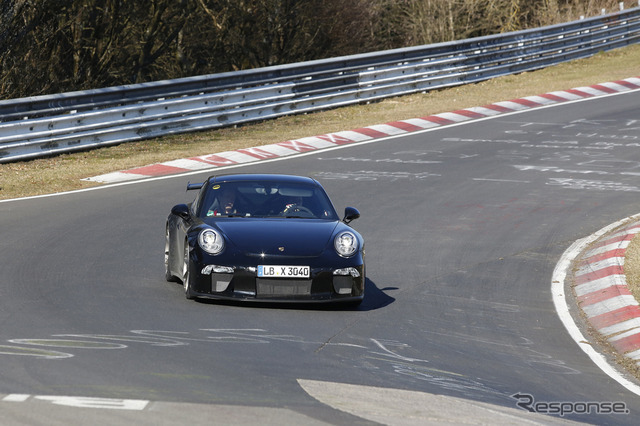 ポルシェ911 GT3スクープ写真