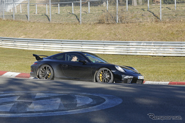 ポルシェ911 GT3スクープ写真