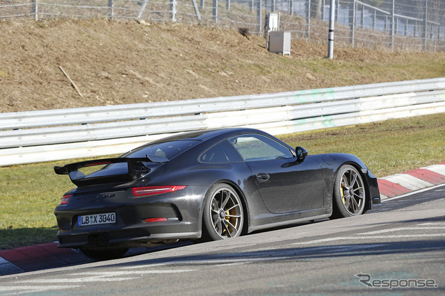 ポルシェ911 GT3スクープ写真