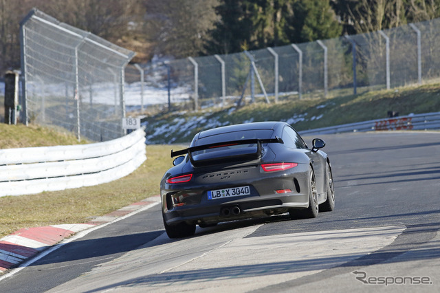 ポルシェ911 GT3スクープ写真