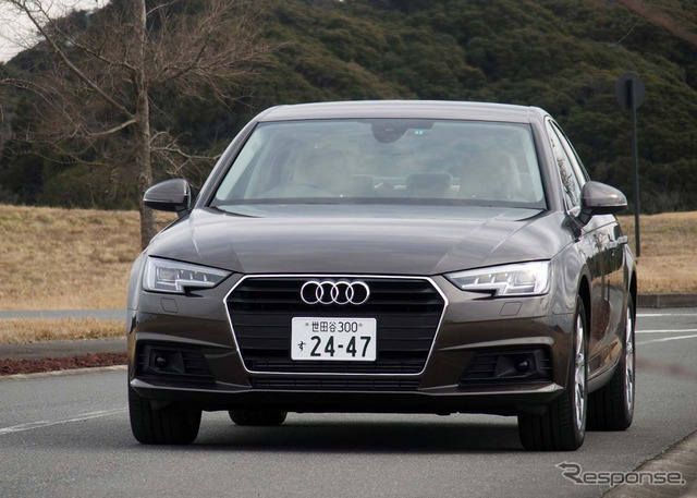 アウディA4 2.0 TFSI オプション装着車