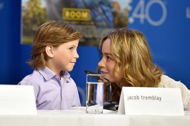ブリー・ラーソン＆ジェイコブ・トレンブレイ(C)Getty Images