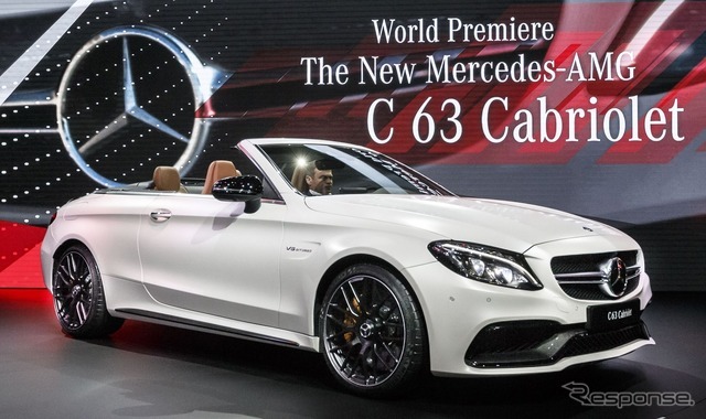 メルセデス AMG C63 カブリオレ（ニューヨークモーターショー16）