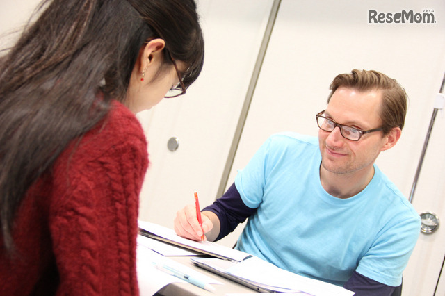大学・大学院留学フェア開催時のようす
