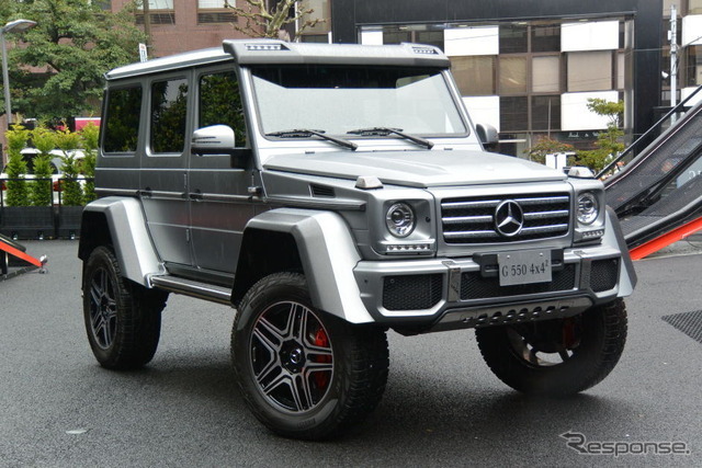 メルセデスG550 4X4 スクエアード