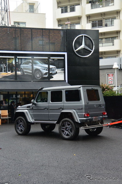 メルセデスG550 4X4 スクエアード