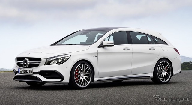 改良新型メルセデスAMG CLA 45 4MATICシューティングブレーク